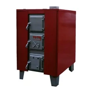 TOTYA DT-42 vegyestüzelésű kazán (53kW) burkolattal, huzatszabályozóval, hőmérő órával, 3 év garanciával