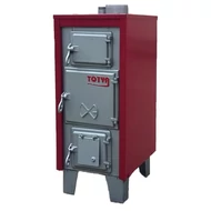 TOTYA DTS-29 vegyestüzelésű kazán (32kW) burkolattal, huzatszabályozóval, hőmérő órával, 3 év garanciával