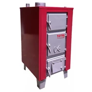 TOTYA DTS-38A3 vegyestüzelésű kazán (45kW) burkolattal, huzatszabályozóval, hőmérő órával, 3 év garanciával