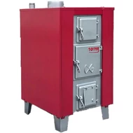 TOTYA DTS-48 vegyestüzelésű kazán (55kW) burkolattal, huzatszabályozóval, hőmérő órával, 3 év garanciával