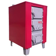 TOTYA S-45A3 vegyestüzelésű kazán (52kW) burkolattal, huzatszabályozóval, hőmérő órával, 3 év garanciával