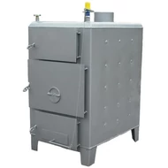 TOTYA SZB-70 -szalmabálás- kazán (70-90kW) burkolattal, huzatszabályozóval, hőmérő órával, 3 év garanciával